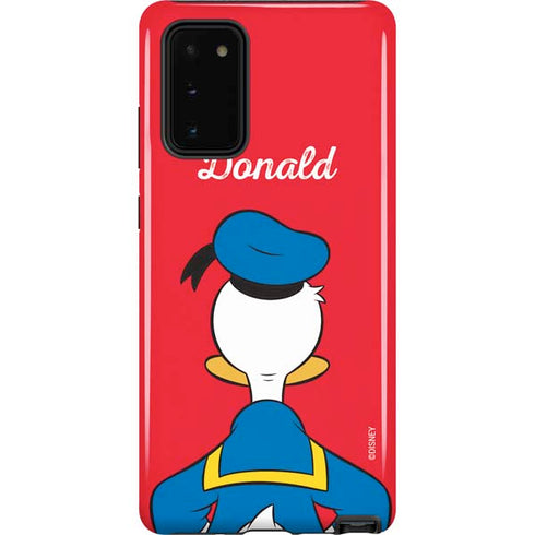 Disney Friends Donald Duck Backwards Galaxy Note20 5G Pro Case