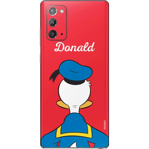 Disney Friends Donald Duck Backwards Galaxy Note20 5G Skin