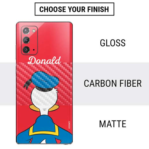 Disney Friends Donald Duck Backwards Galaxy Note20 5G Skin