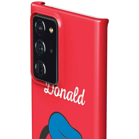 Disney Friends Donald Duck Backwards Galaxy Note20 Ultra 5G Lite Case