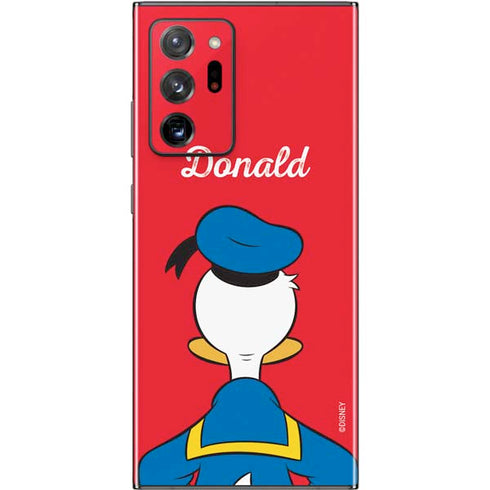 Disney Friends Donald Duck Backwards Galaxy Note20 Ultra 5G Skin