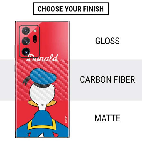 Disney Friends Donald Duck Backwards Galaxy Note20 Ultra 5G Skin