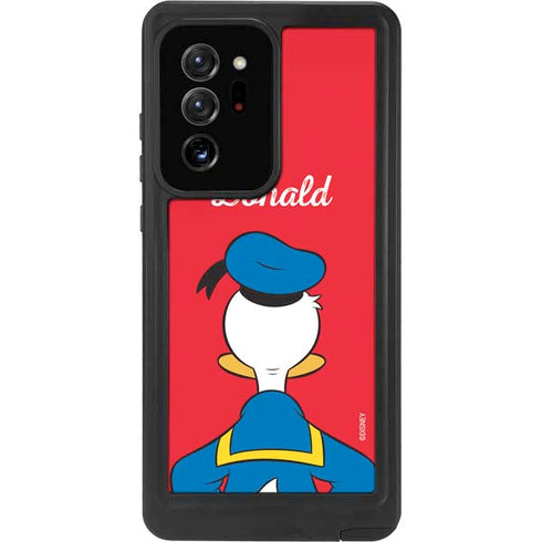 Disney Friends Donald Duck Backwards Galaxy Note20 Ultra 5G Waterproof Case