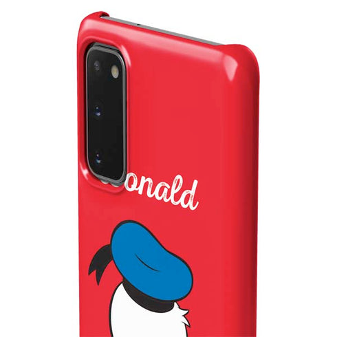 Disney Friends Donald Duck Backwards Galaxy S20 Lite Case