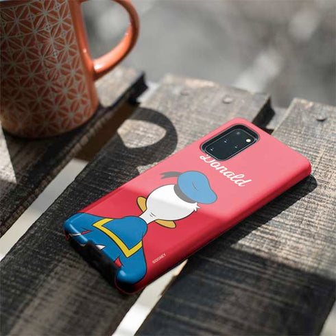 Disney Friends Donald Duck Backwards Galaxy S20 Plus Pro Case