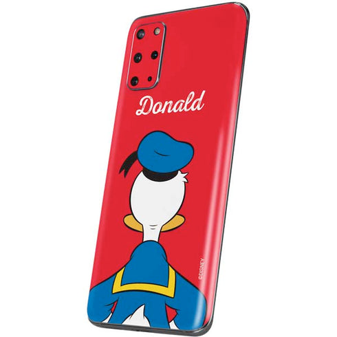 Disney Friends Donald Duck Backwards Galaxy S20 Plus Skin