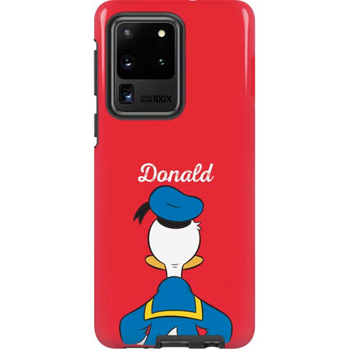 Disney Friends Donald Duck Backwards Galaxy S20 Ultra 5G Pro Case