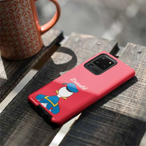 Disney Friends Donald Duck Backwards Galaxy S20 Ultra 5G Pro Case