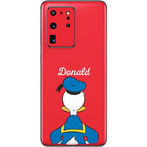 Disney Friends Donald Duck Backwards Galaxy S20 Ultra 5G Skin