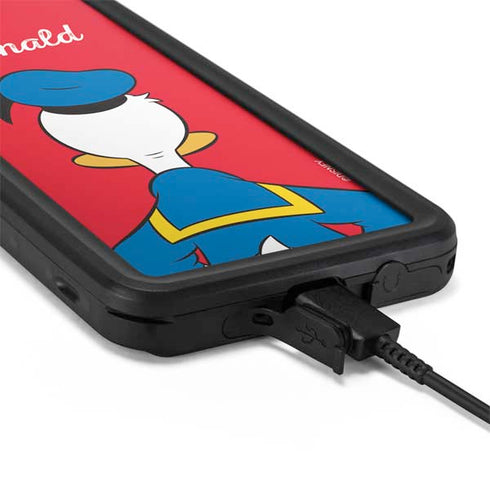 Disney Friends Donald Duck Backwards Galaxy S20 Waterproof Case