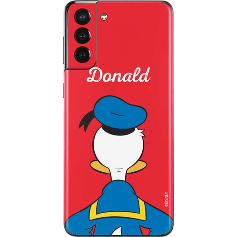 Disney Friends Donald Duck Backwards Galaxy S21 Plus 5G Skin