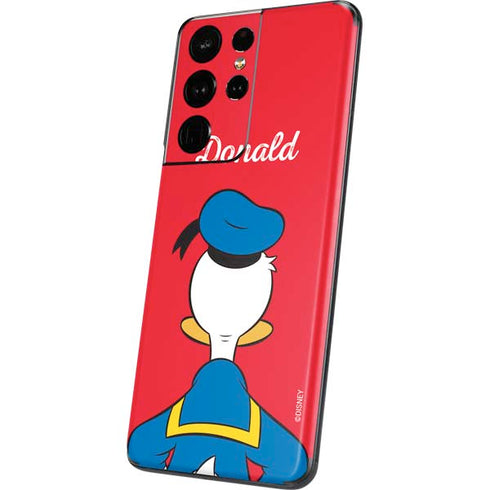 Disney Friends Donald Duck Backwards Galaxy S21 Ultra 5G Skin