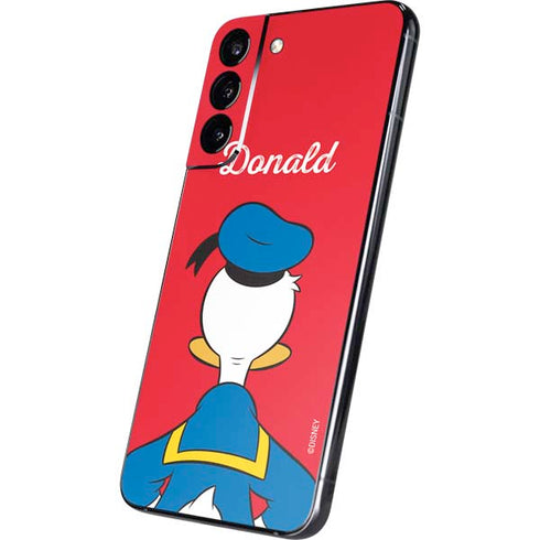 Disney Friends Donald Duck Backwards Galaxy S22 Plus Skin