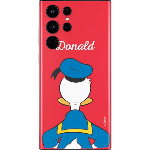 Disney Friends Donald Duck Backwards Galaxy S22 Ultra Skin