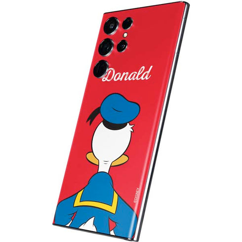 Disney Friends Donald Duck Backwards Galaxy S22 Ultra Skin