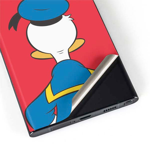 Disney Friends Donald Duck Backwards Galaxy S22 Ultra Skin