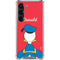Disney Friends Donald Duck Backwards Galaxy S23 Clear Case