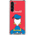 Disney Friends Donald Duck Backwards Galaxy S23 Plus Clear Case