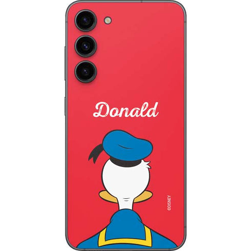 Disney Friends Donald Duck Backwards Galaxy S23 Plus Skin