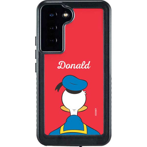 Disney Friends Donald Duck Backwards Galaxy S23 Plus Waterproof Case
