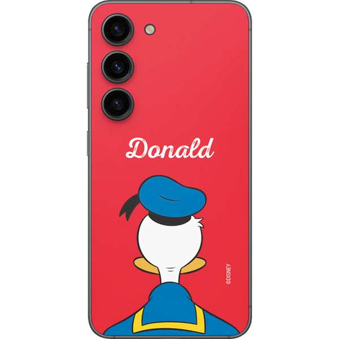 Disney Friends Donald Duck Backwards Galaxy S23 Skin