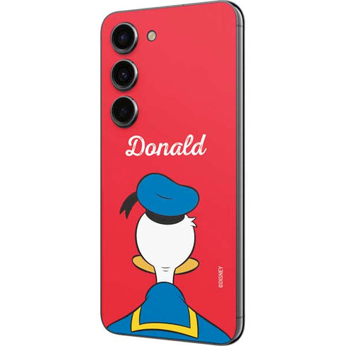 Disney Friends Donald Duck Backwards Galaxy S23 Skin