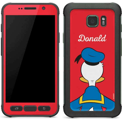 Disney Friends Donald Duck Backwards Galaxy S7 Active Skin