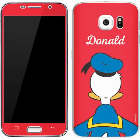 Disney Friends Donald Duck Backwards Galaxy S7 Skin
