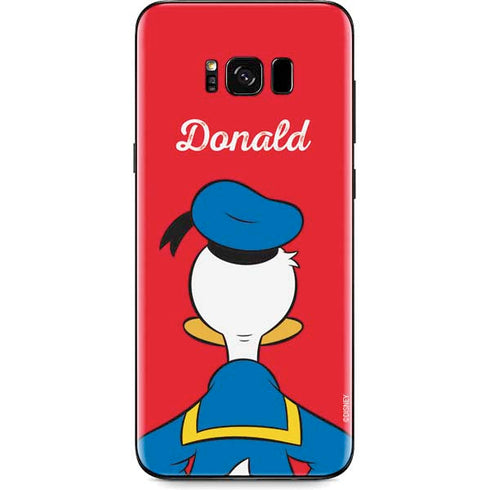 Disney Friends Donald Duck Backwards Galaxy S8 Plus Skin