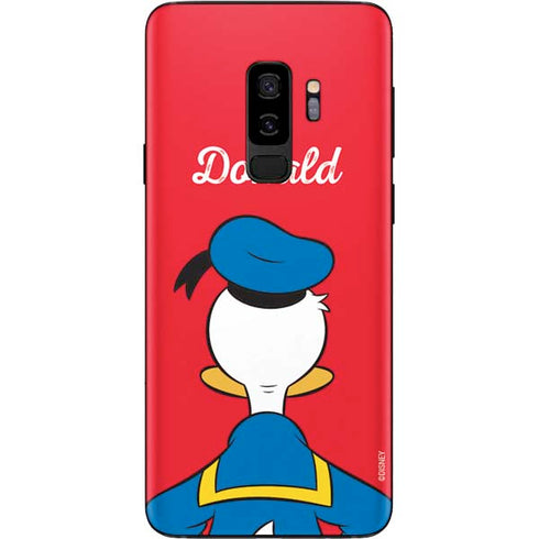 Disney Friends Donald Duck Backwards Galaxy S9 Plus Skin