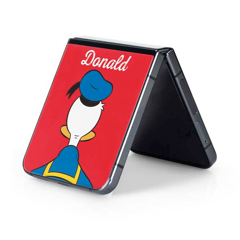 Disney Friends Donald Duck Backwards Galaxy Z Flip5 5G Skin