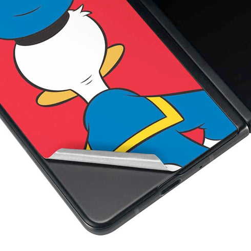 Disney Friends Donald Duck Backwards Galaxy Z Fold3 5G Skin