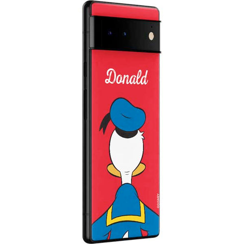 Disney Friends Donald Duck Backwards Google Pixel 6 Pro Skin