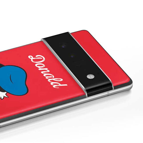 Disney Friends Donald Duck Backwards Google Pixel 6 Pro Skin