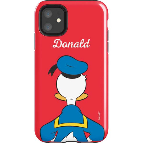 Disney Friends Donald Duck Backwards iPhone 11 Impact Case