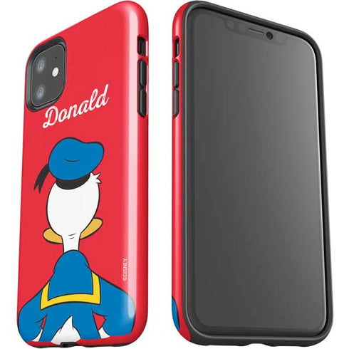 Disney Friends Donald Duck Backwards iPhone 11 Impact Case
