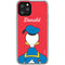 Disney Friends Donald Duck Backwards iPhone 11 Pro Clear Case