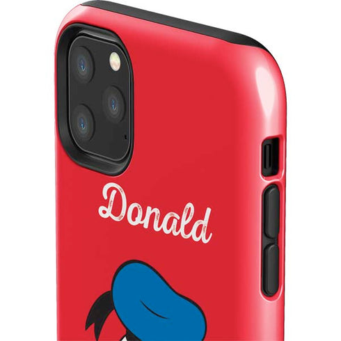 Disney Friends Donald Duck Backwards iPhone 11 Pro Max Impact Case