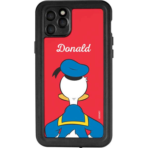 Disney Friends Donald Duck Backwards iPhone 11 Pro Max Waterproof Case