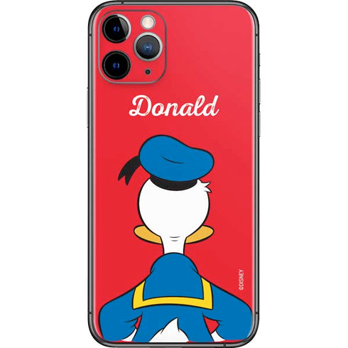 Disney Friends Donald Duck Backwards iPhone 11 Pro Skin