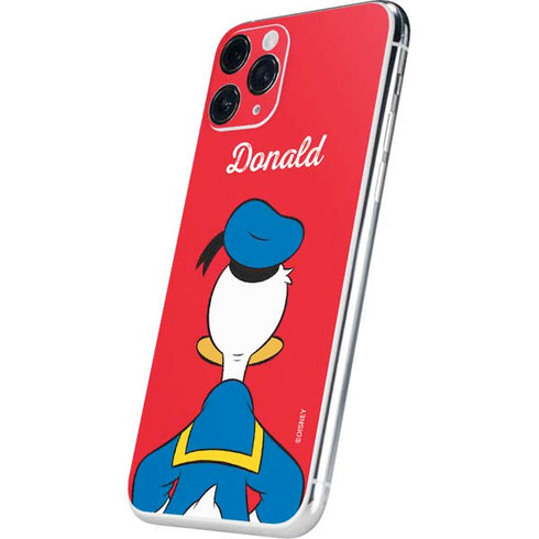 Disney Friends Donald Duck Backwards iPhone 11 Pro Skin