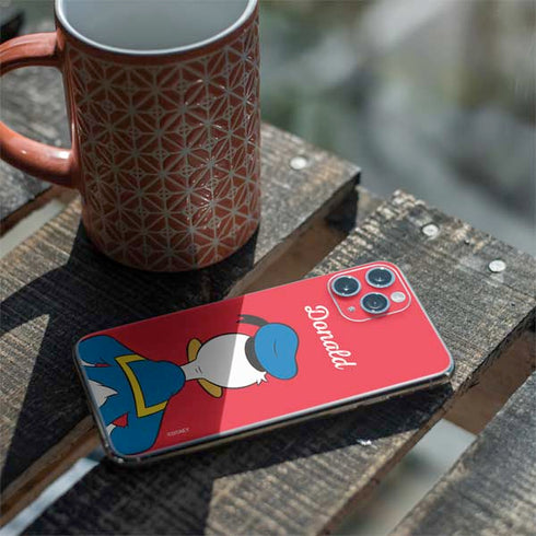 Disney Friends Donald Duck Backwards iPhone 11 Pro Skin