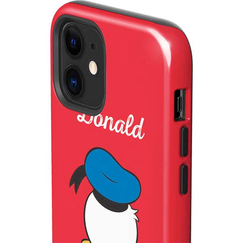 Disney Friends Donald Duck Backwards iPhone 12 Impact Case