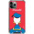 Disney Friends Donald Duck Backwards iPhone 12 Pro Clear Case