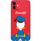 Disney Friends Donald Duck Backwards iPhone 12 Skin