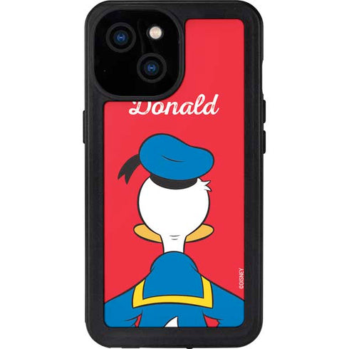 Disney Friends Donald Duck Backwards iPhone 13 Mini Waterproof Case