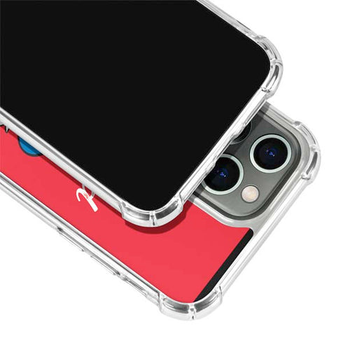Disney Friends Donald Duck Backwards iPhone 13 Pro Clear Case