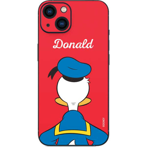 Disney Friends Donald Duck Backwards iPhone 13 Skin