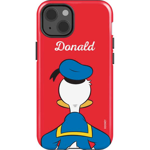 Disney Friends Donald Duck Backwards iPhone 15 Impact Case