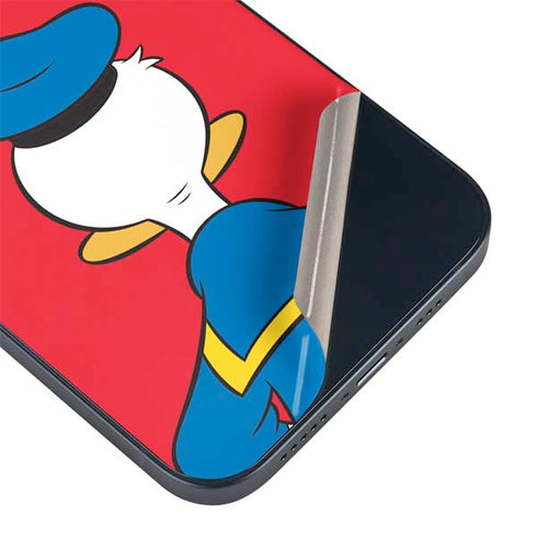 Disney Friends Donald Duck Backwards iPhone 14 Plus Skin